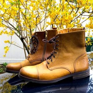 Royal Republic leather boots size 41.